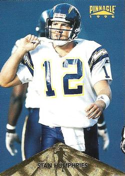 Stan Humphries San Diego Chargers 1996 Pinnacle NFL #33